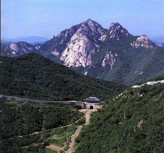 조선 북한산성 전경